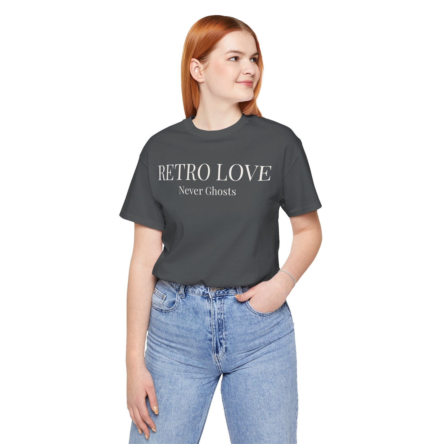 Retro Love Never Ghosts T-Shirt