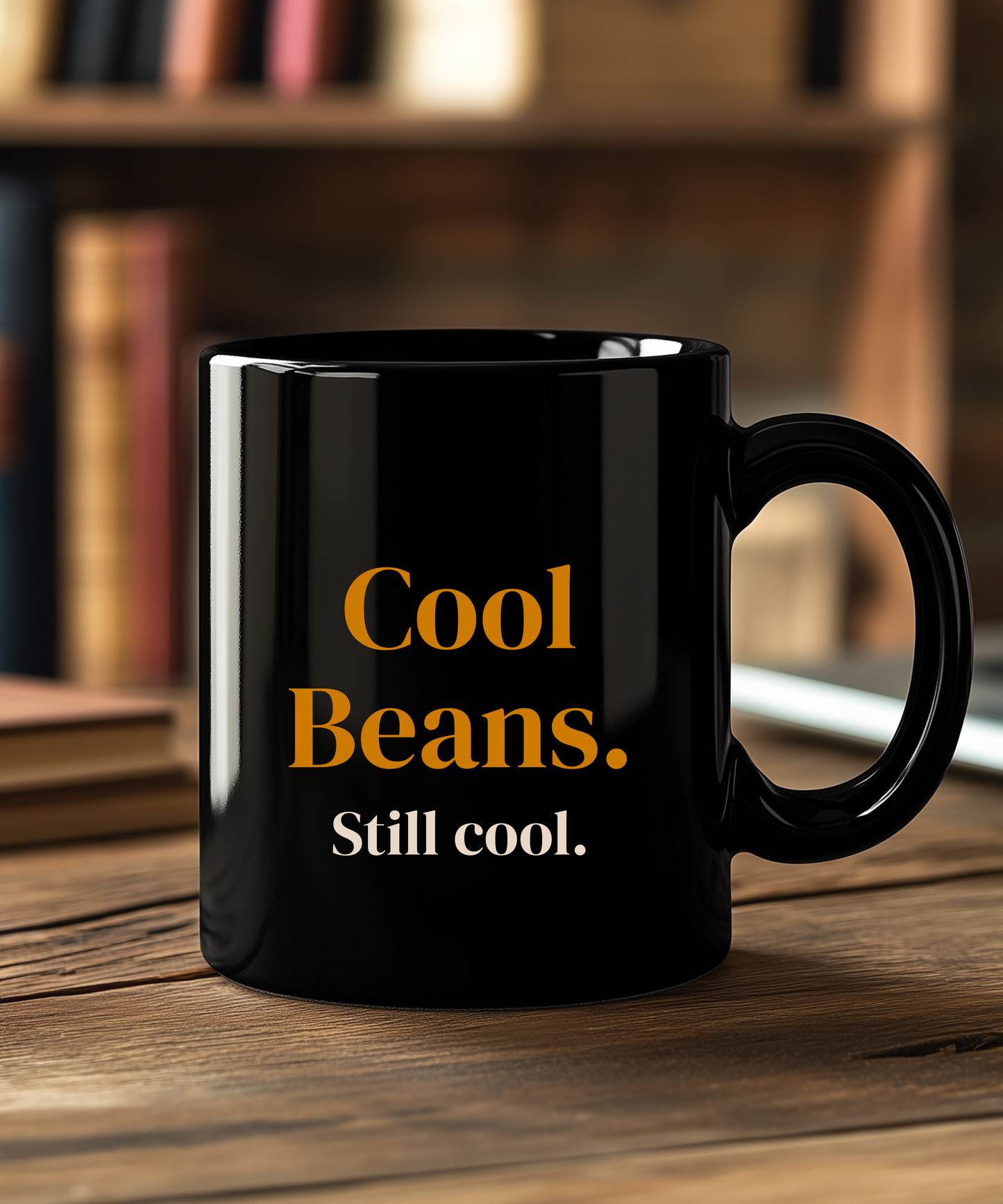 Cool Beans Still Cool Coffee Mug — Funny Retro Gift for Her | Gen X Humor Mug