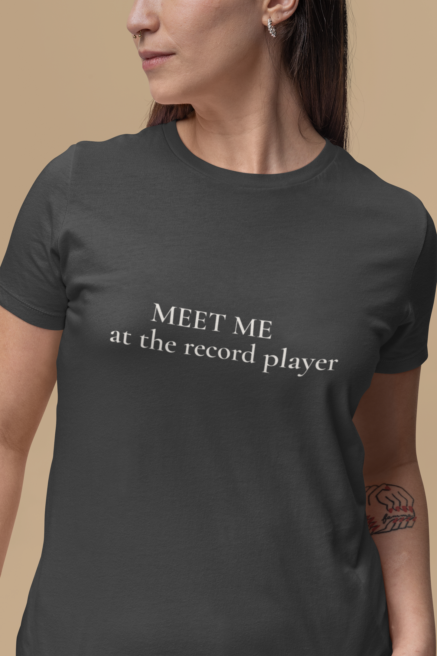 Meet Me at the Record Player T-Shirt
