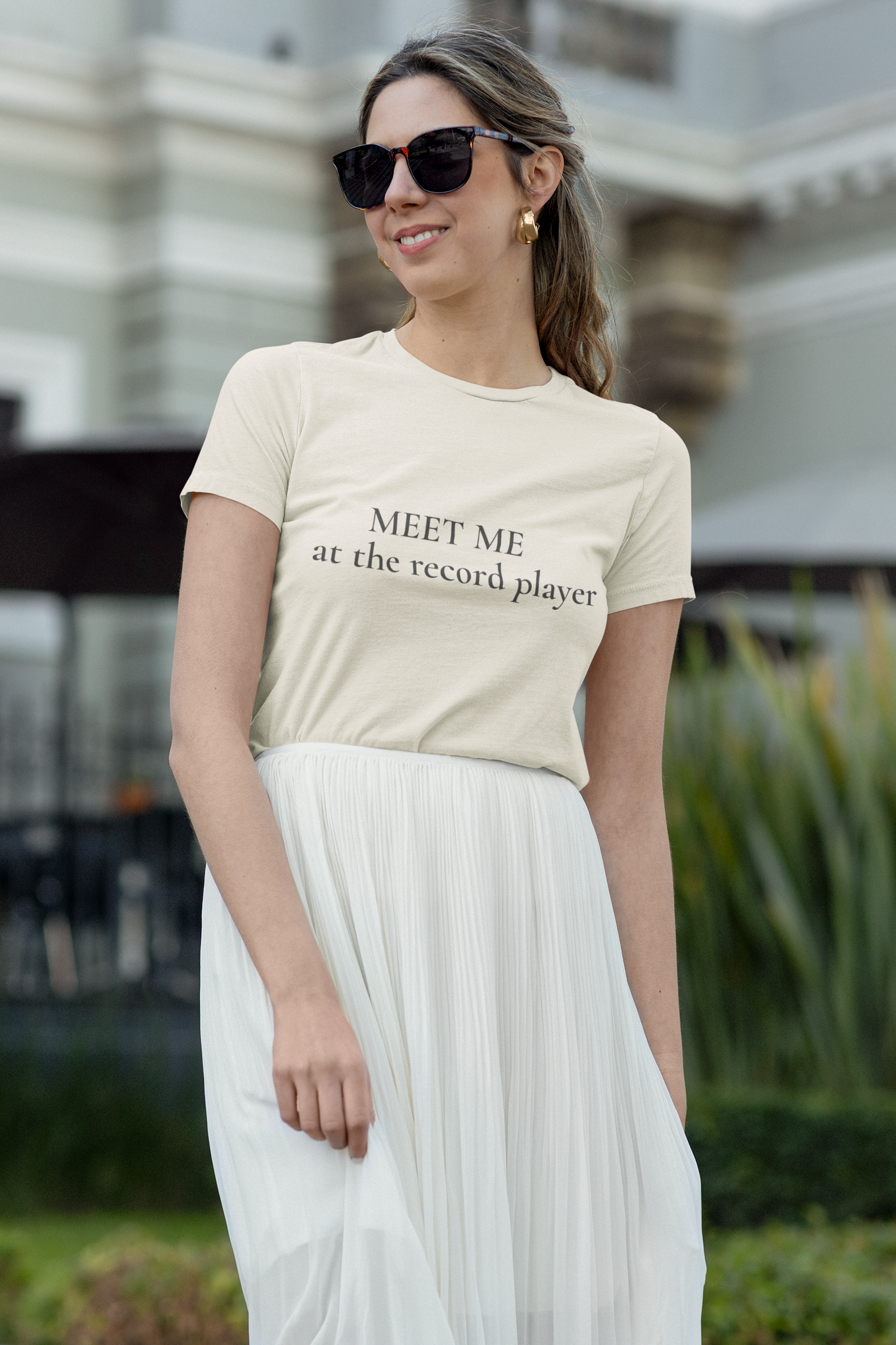 Meet Me at the Record Player T-Shirt