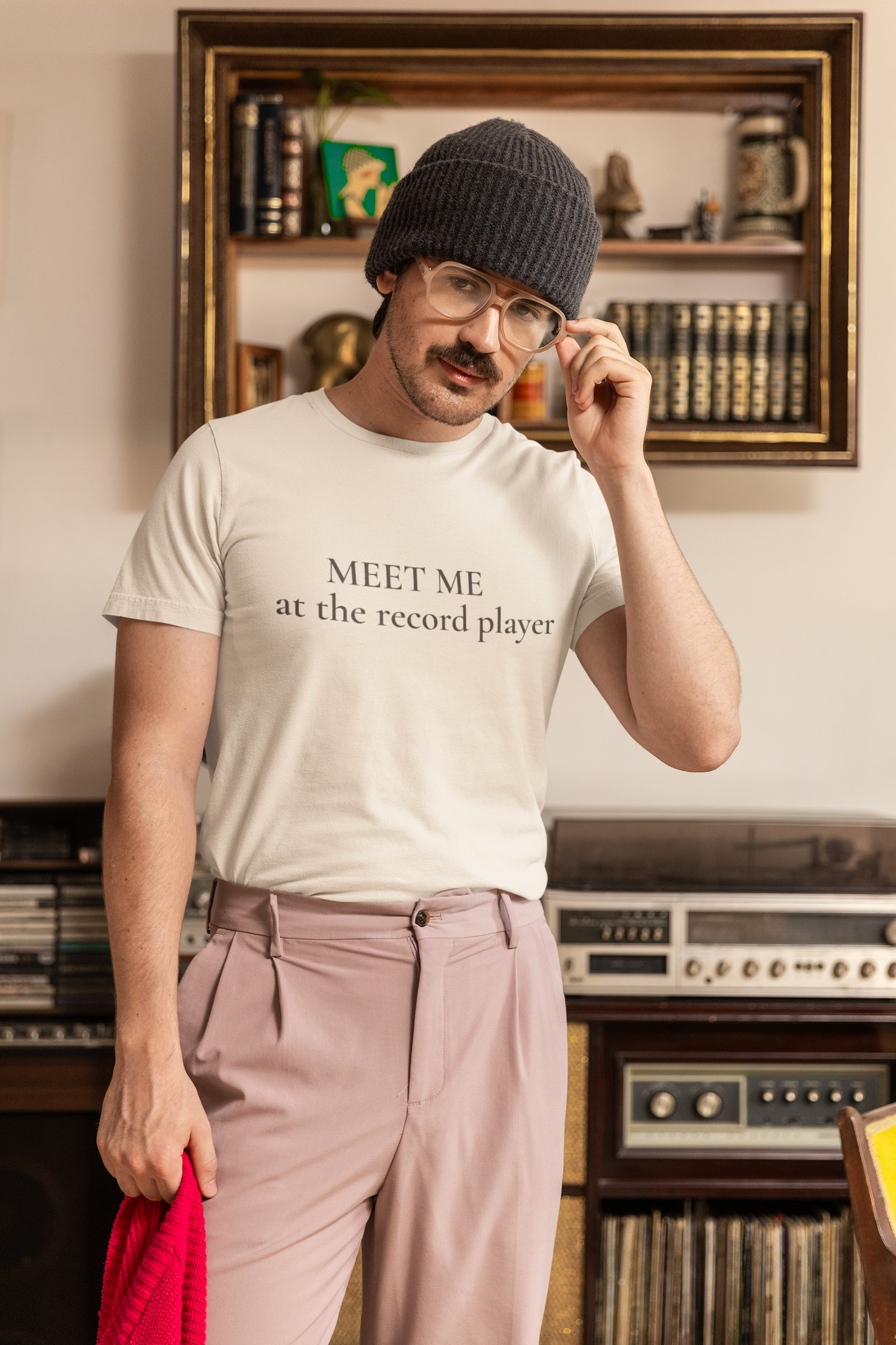 Meet Me at the Record Player T-Shirt
