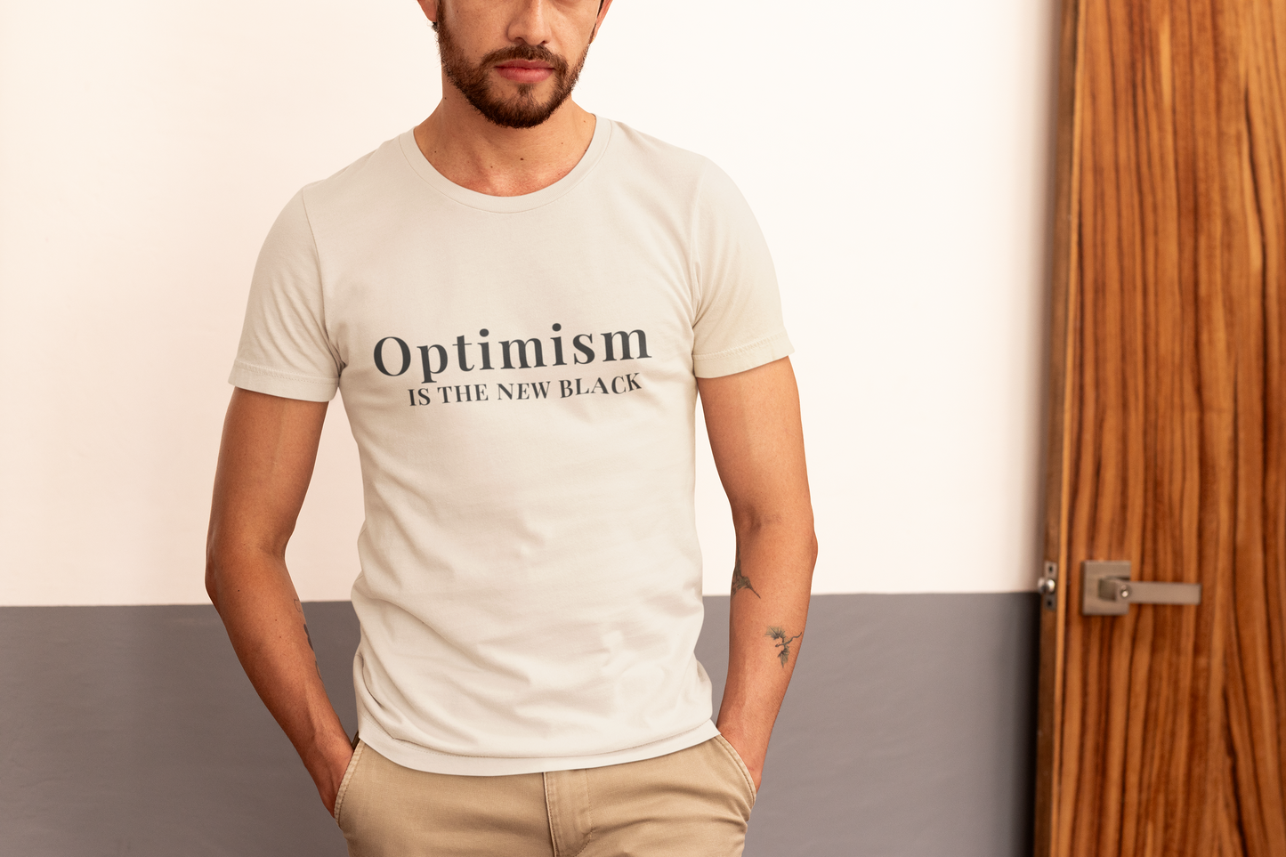 Optimism Is the New Black T-Shirt