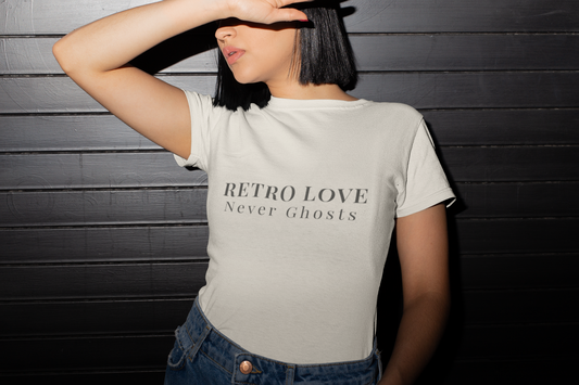 Retro Love Never Ghosts T-Shirt