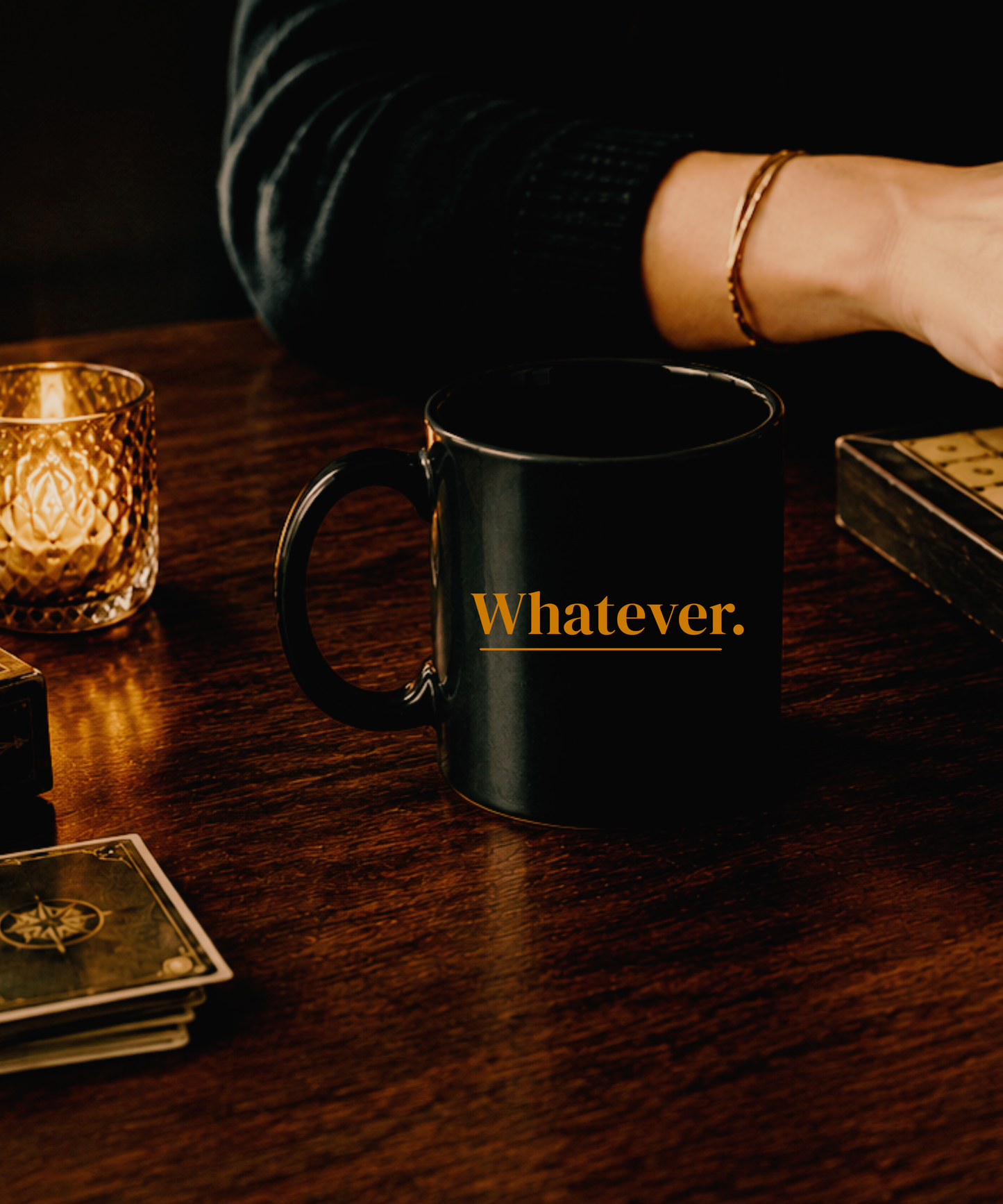 Whatever Coffee Mug — Funny Gift for Her, Gen X Sarcastic Humor